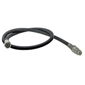 Hd-slang  1/2" Kinetic Klem Met Snelkopp L=1400