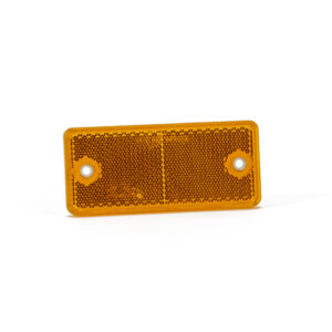 Reflector Oranje 94x44mm Plak/schroef